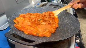 Korean Bbq Grill Pan Non-Stick Smokeless Heats Evenly And Quickly For Camping And Picnics