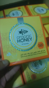 Organic Vital Honey – Natural Power in a Pack 10g x 24 Sachets