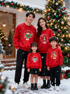 Family Matching Christmas Sweater Padded