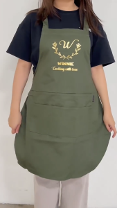 Customised Christmas Aprons Kitchenware Gifts Personalised Xmas New Year Kitchen Aprons