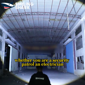 SMILING SHARK SD5351 LED Flashlight 3Mode With Hook Camping Torch Light 18650 Type-c Rechargeable Light Waterproof Outdoor Camping Lighting