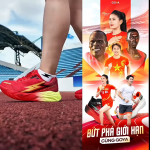 [TẶNG DÉP FLIP] Giày thể thao chạy bộ nam nữ Goya Strides 3 năm 2025 - Thời trang năng động