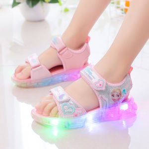 Princess Style Girls Sandals Childrens Sports Casual Summer New Small Kids Running Fashion Soft Bottom Beach Shoes