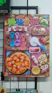 BỘ ĐỒ CHƠI CẮT PIZZA & NHÀ BẾP MINI CHO BÉ