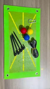 1set Golf Mat Practice Golf Swing Training Alat Latihan Golf