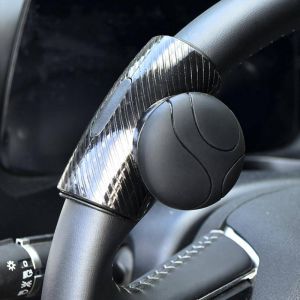 360 Steering Wheel Knob Ball Universal Car Steering Wheel Knob Spinner Power Handle Ball Wheel Booster(Black)