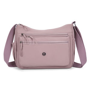 Lightweight Casual Nylon Womens Bag 2025 New Midlife Mom Bag Versatile Large Capacity Single Shoulder Crossbody Bag