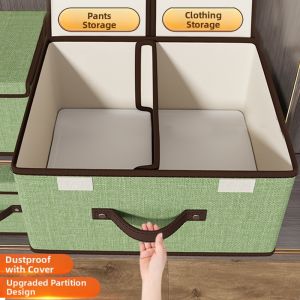 ZHANGRONGTU | Clothing Organizer Box Flip-top Storage Case