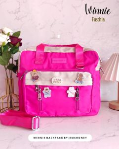 Winnie Plus Backpack Jimshoney Ransel Laptop Wanita