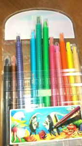 Twist Crayon Putar Joyko Titi 12 warna - krayon minyak Murah