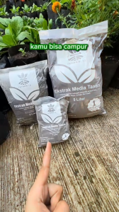 INFARM Media Tanam SIap Pakai Organik 5 Liter Arang Sekam Pupuk Kandang Humus Bambu Media Tanam Organik Infarm Tanah Subur Tanah Gembur Media Tanam Langsung Pakai Subur Kaya Nutrisi Media Tanam Organik