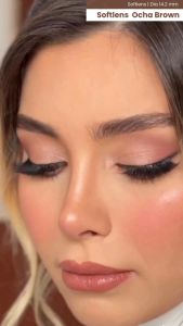 COD Softlens OLALILA My Ocha Brown Natural Lens by Pinkinsoftlens
