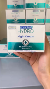 [Nhập Khẩu Ba Lan] Kem Dưỡng Ẩm Ban Đêm 50ml Novaclear Hydro Night Cream Chống Lão Hóa Ban Đêm Giúp Da Mềm Mịn Và Giảm Thiểu Nếp Nhăn