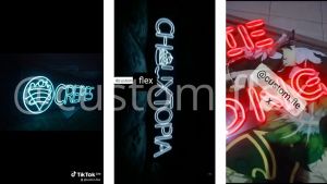 LED Custom Nama Neon Flex Lampu Kamar Aesthetic Indoor Outdoor Murah Bisa COD