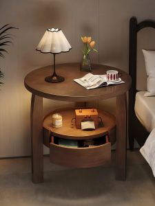 XIANGNANSONG | Circular Retro Nightstand
