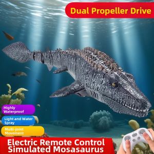 Remote Control Swimable Lifelike Deep Sea Shark Toy