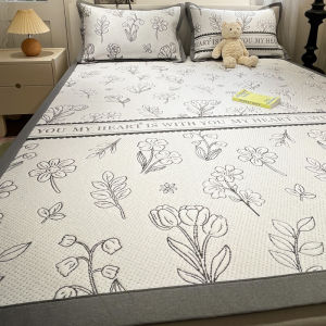 High End Thickened Baby Safe Ice Pea Jacquard Cooling Bamboo Mat