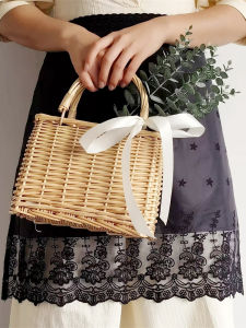 JINDONG | French Lace Apron For Kitchen Baking Flower Arranging