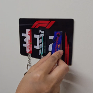 Formula 1 F1 Keychain Keyholder Wall Mounted Key Hanger