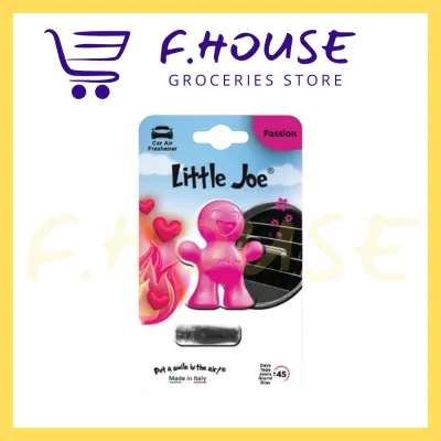 Little Joe 3D Fresh Mint/Vanilla/Black Velvet/Ocean Splash/Cherry/Passion Car Air Freshener
