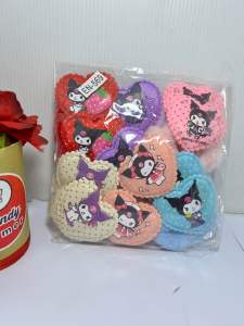 Ikat rambut labubu sanrio bantal love isi 12pcs