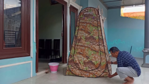 COD TaffSPORT Tenda Toilet Portable Automatic Open AT6516 / Tenda Toilet Camping Tenda Toilet Portable Camping Tenda Toilet Portable Tenda Toilet