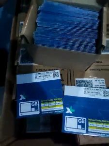 1PCS KARTU PERDANA XL AXIATA SIAP PAKAI REGISTRASI PRABAYAR MURAH