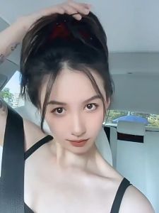 Búi giả đuôi gà dài ngắn 25cm B08 💖FREESHIP💖 tóc giả đuôi gà búi tóc giả nữ búi ngoạm tóc giả búi tóc nữ