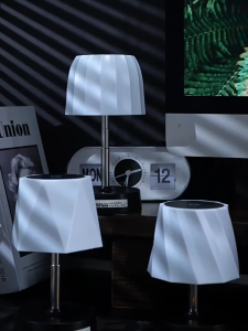 LED Telescopic Table Lamp Desktop Decorative Light Stepless Dimmable Wireless Atmosphere Light Bedside Lamp