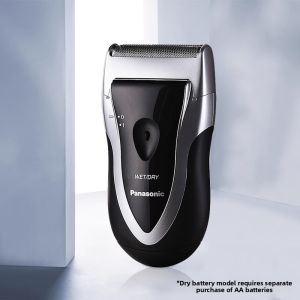 Panasonic | Panasonic Reversible Electric Shaver Mens Full Body Washable Beard Razor 383 219 Dry Wet Type Single Blade Head Any Skin Type
