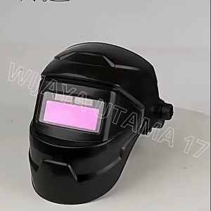 CLYNE Helm Las Otomatis Ada Lampu Auto Dimming / Helm Las Pelindung Wajah LED - CL281