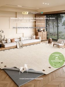 BOZK | Vintage Washable Machine Washable Thick Carpet