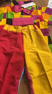 สินค้าพร้อมส่ง แฟชั่นเด็ก เสื้อผ้าเด็ก  เสื้อผ้าเด็กชาย  เสื้อผ้าเด็ก เสื้อแหยม ชุดย้อนยุคเด็ก