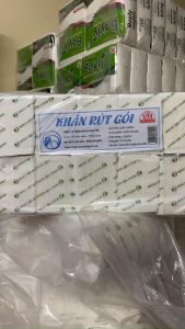 Khăn Giấy Ăn Rút Vuông Có Hương Quế Thơm 1Kg Khổ 10 X 10Cm Cho Quán Ăn Nhà Hàng