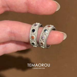 Vintage Rings Fashionable Retro Design Luxury Feelings Index Finger Ring Couple Matching Rings Band Cat Brand Jewelry