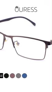 Gọng kính cận 58026 3322 3348 hợp kim mắt kính OURESS thời trang nam nữ siêu bền