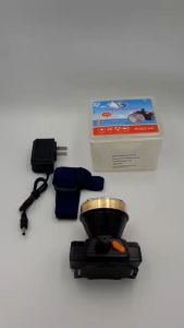 ไฟฉายคาดหัว LED VJP-402 แสงสีขาว ไฟ LED 30W หมุนปรับไฟได้ ไฟฉายปรับได้ 90 องศา แบตเตอรี่ในตัวความจุ 2200 mAh กันน้ำ คุณภาพสูง ความสว่างสูง ใช้งานได้นาน เหมาะสำหรับตกปลา เดินป่า วิ่งกลางคืน มาพร้อมผ้าคาดหัว และอุปกรณ์ในกล่อง