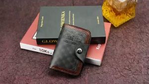 Ultra-thin Driver License Card Holder Pu Leather Business ID Pass Certificate Folder Men Women Wallet