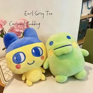 Bandai | Kuchipatchi Hoạt Hình Tamagotchi Đồ Chơi Nhồi Bông Mềm Ném Gối Dễ Thương Trang Trí Văn Phòng Tại Nhà Sưu Tập Quà Tặng Sang Trọng Ngắn Tuổi 14 +