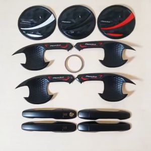 Paket Handle Outer Tank Cover Mobil Daihatsu Rocky 2023 - 2024 Hitam