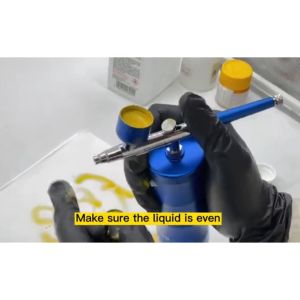 PROMO TERBARU BAETUY Airbrush Profesional Spray Gun Cat Mini Lukis Karya Seni Nail Lengkap Art Body Painting 120-170kPa 800mAh - B-32