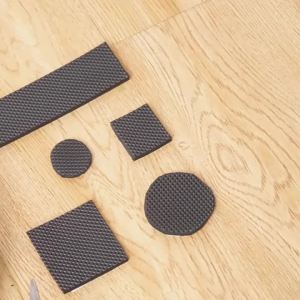 1 Roll Furniture Protector Pads Anti-slip Noise Reduce Chair Table Leg Protect Thickness Self-adhesive Mats Bumper DIY Shape