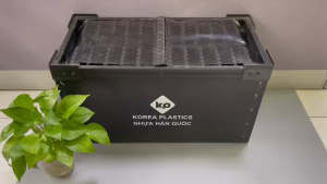 THÙNG NHỰA DANPLA KIỂU CTTHÙNG CHỐNG TĨNH ĐIỆN CÓ VÁCH NGĂN-CT-ESD 형 박스 - Plastics Box
