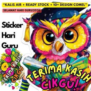 Sticker Happy Teacher’s Day for celebration  gifting graduation