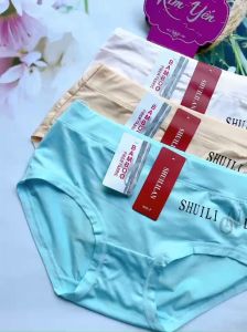 Combo 5 Quần lót cotton BIG SIZE hàng thá¡ lan (1219) Size: 55-75KG Co giản Thoáng mát