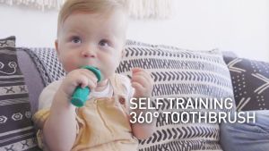 Marcus & Marcus Self Training 360 Silicone Toothbrush for baby 12m+ | Oh Baby Store
