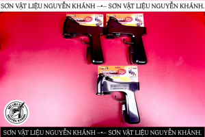 Súng bóp xịt sơn Samurai Comfort Grip Aerogun – Tay cầm xịt sơn cho lon sơn xịt bóp nhẹ tay xịt đều dễ thao tác