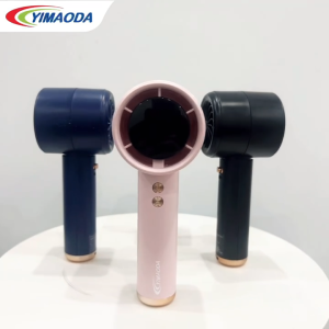 YIMAODA Mini kipas angin portable USB Handheld Stand up Desktop Fan Portable Strong Wind 100 Speed Fan Digital Display Adjustable Wind Speed Turbocharged Fan Suitable for Outdoor Space Adjustment and Rapid Cooling Durable and Convenient Fan-N68-3