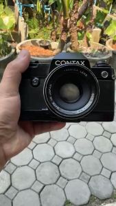 ONTAX 137 MD QUARTZ(BODY) YASHICA LENS DSB 50MM.F1.9 CONTAX/CY MOUNT