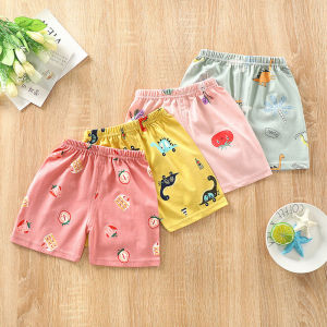 Quần Short Trẻ Em Vải Cotton Pha Trộn Thoải Mái Mùa Hè 2024 Quần Áo Trẻ Em Phong Cách Hàn Quốc Quần Áo Trẻ Em Cỡ Nhỏ